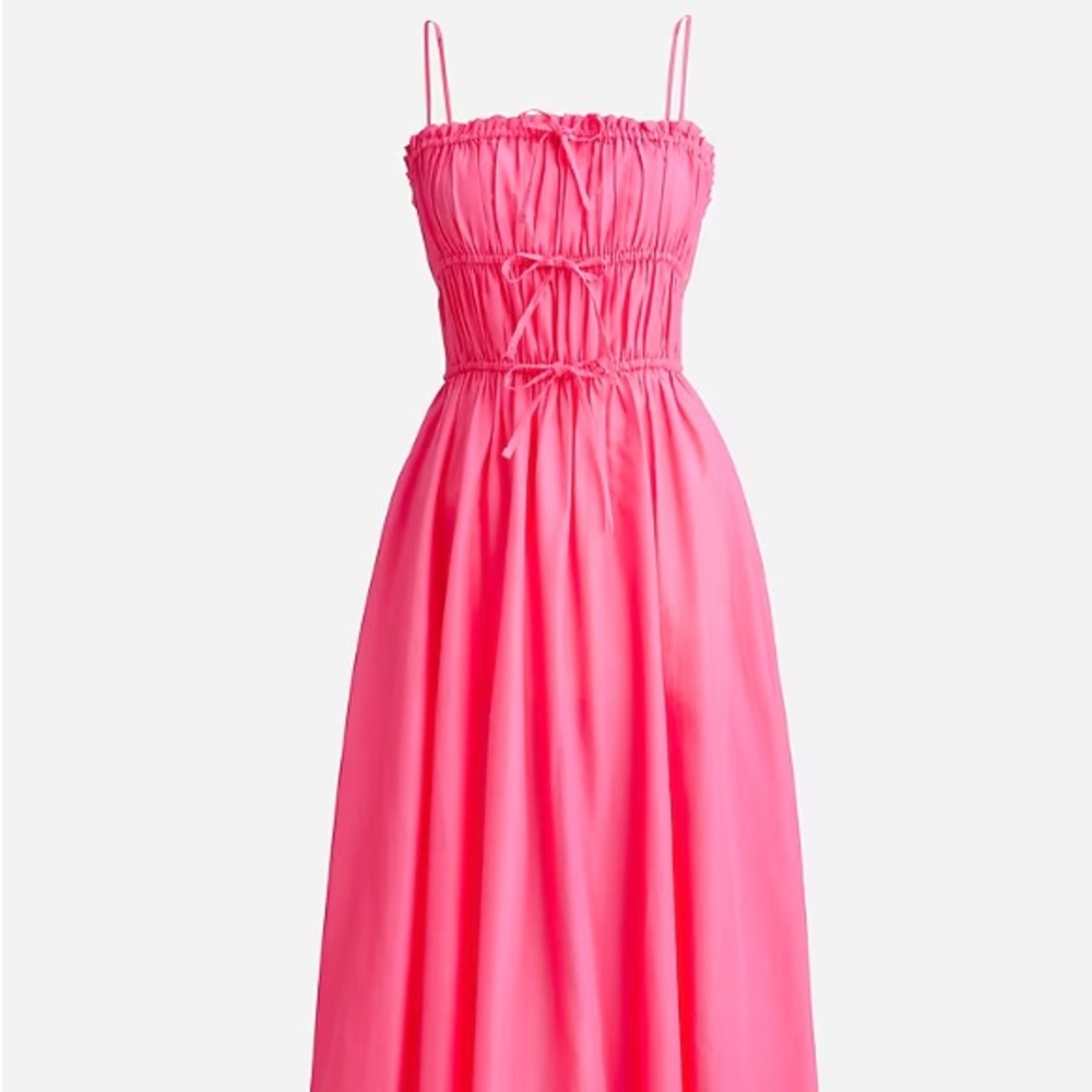 J Crew Pink Sleeveless Cover Up Dress